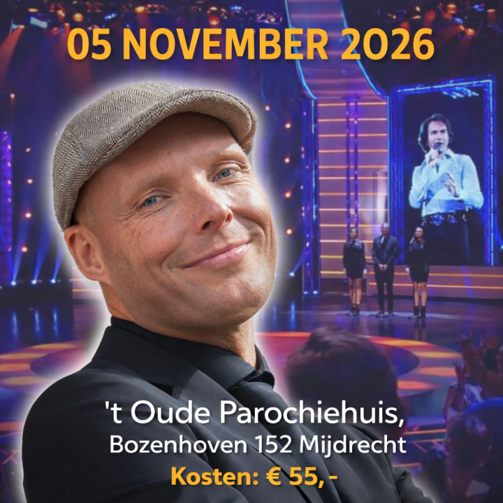 Dutch (Neil) Diamond Dinnershow + Gast optreden