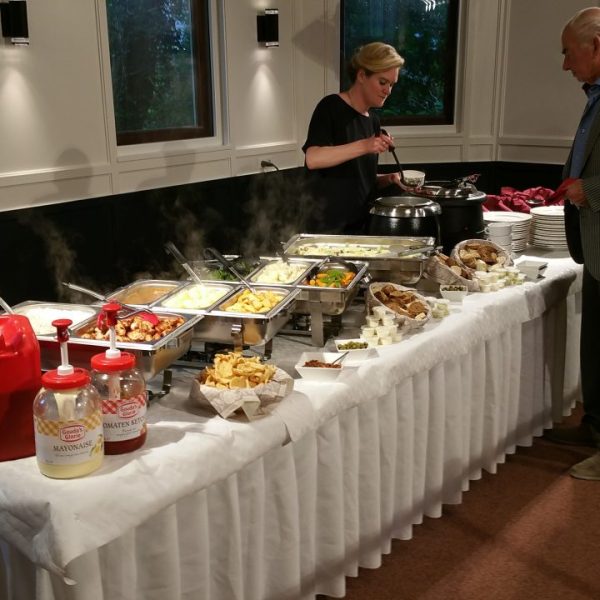 koffie- en buffet tafels