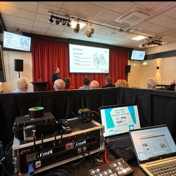 techniek bij presentatie AV